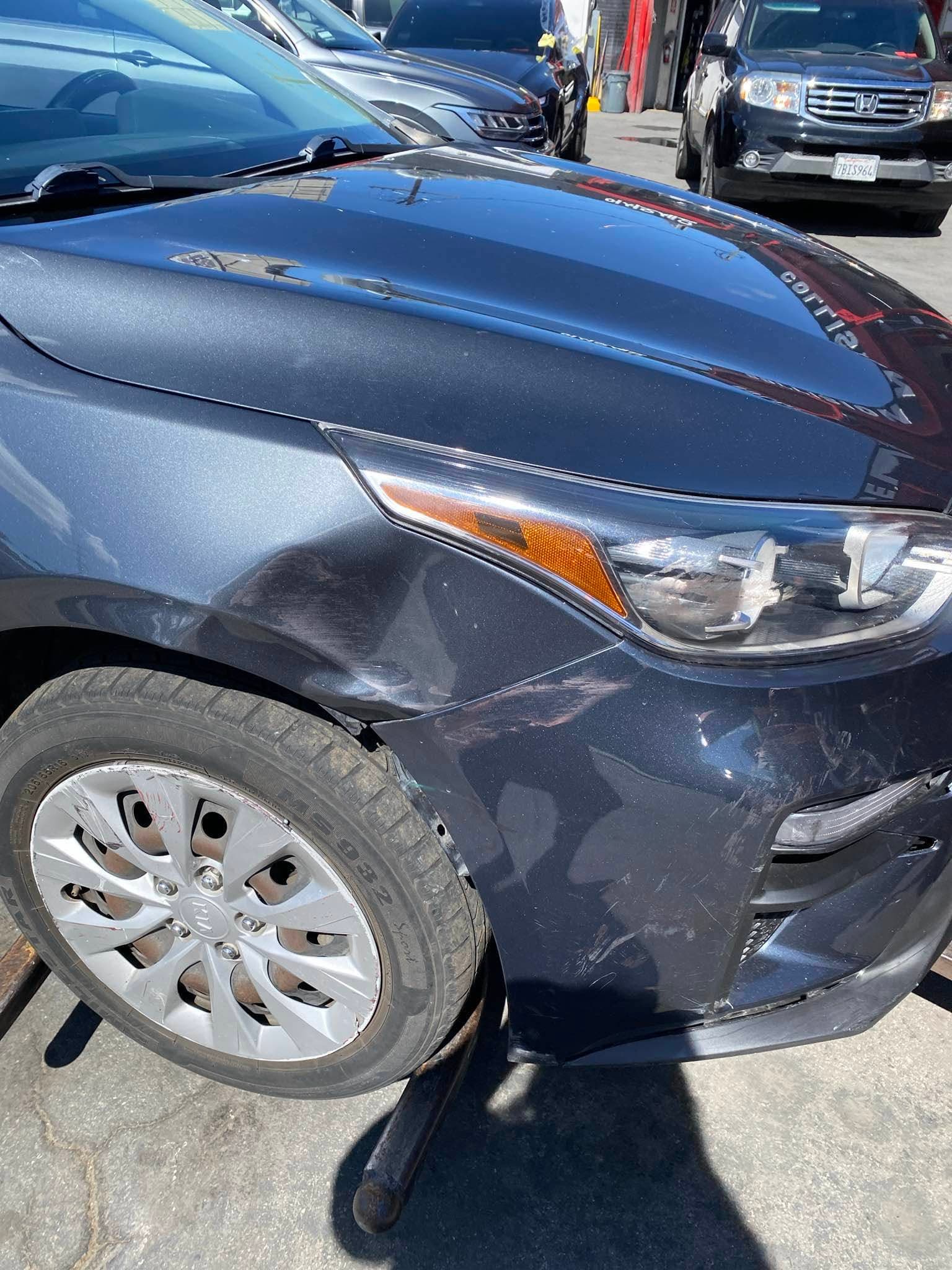 2019 Kia Forte Front End Repair before repair