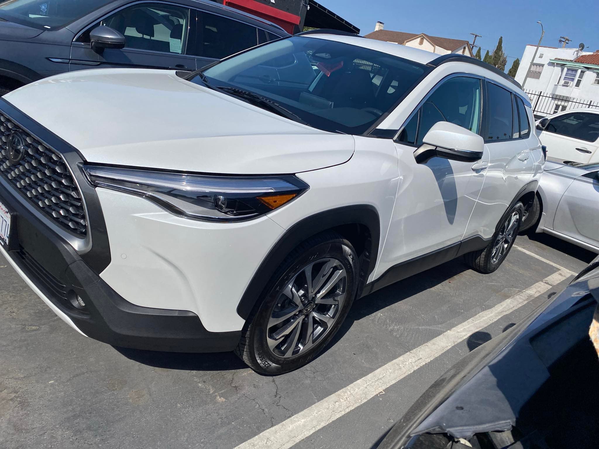 2023 Toyota Corolla Cross Frame Repair after repair