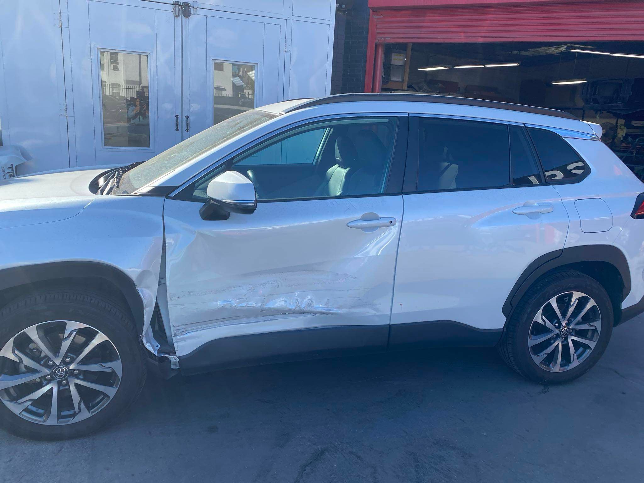 2023 Toyota Corolla Cross Frame Repair before repair