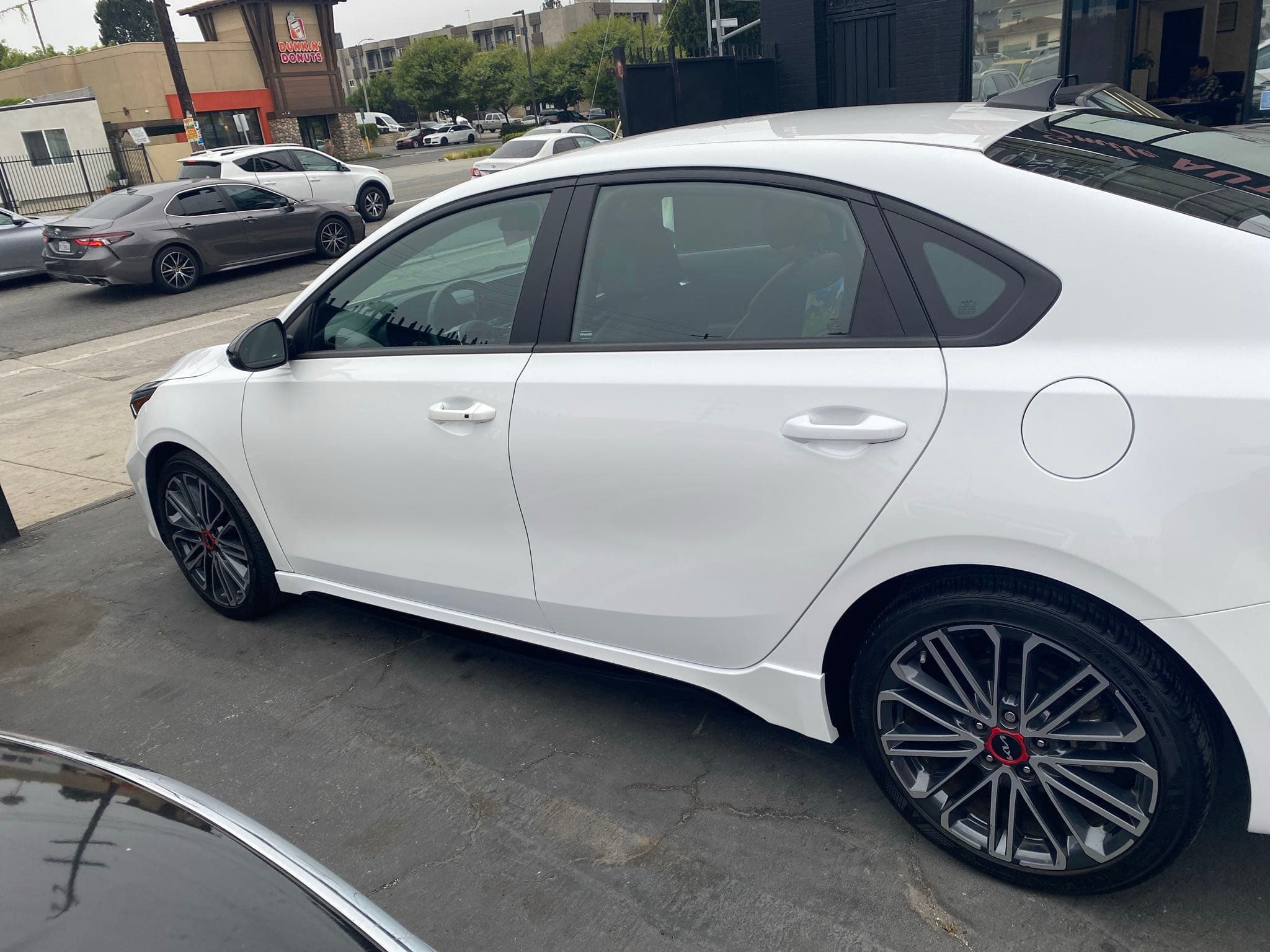 2024 Kia Forte Quarter Panel Repair after repair